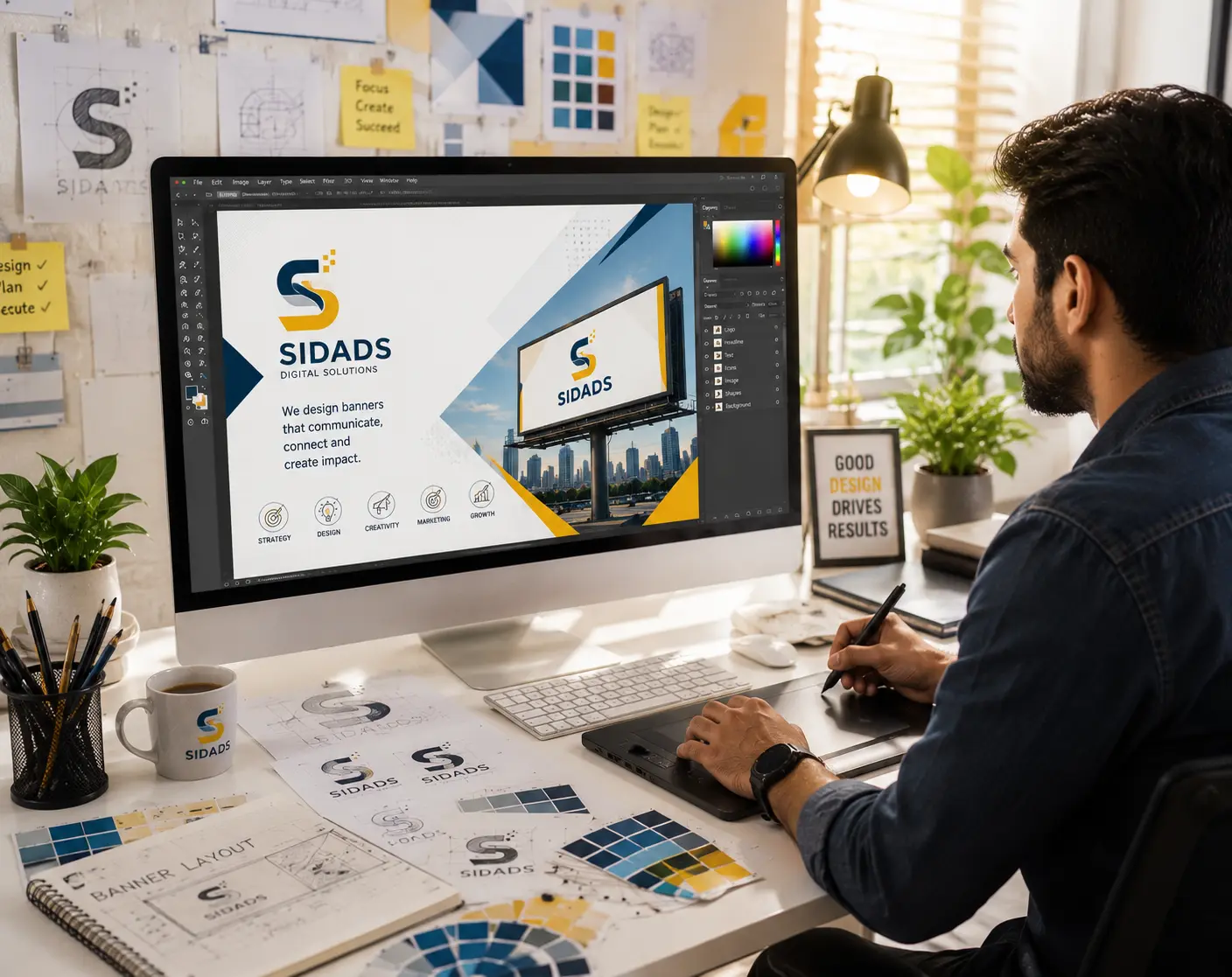 Sidads Banner and Poster Designing