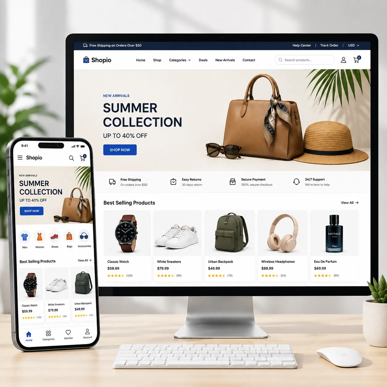 E-Commerce Website Development Services in Lucknow