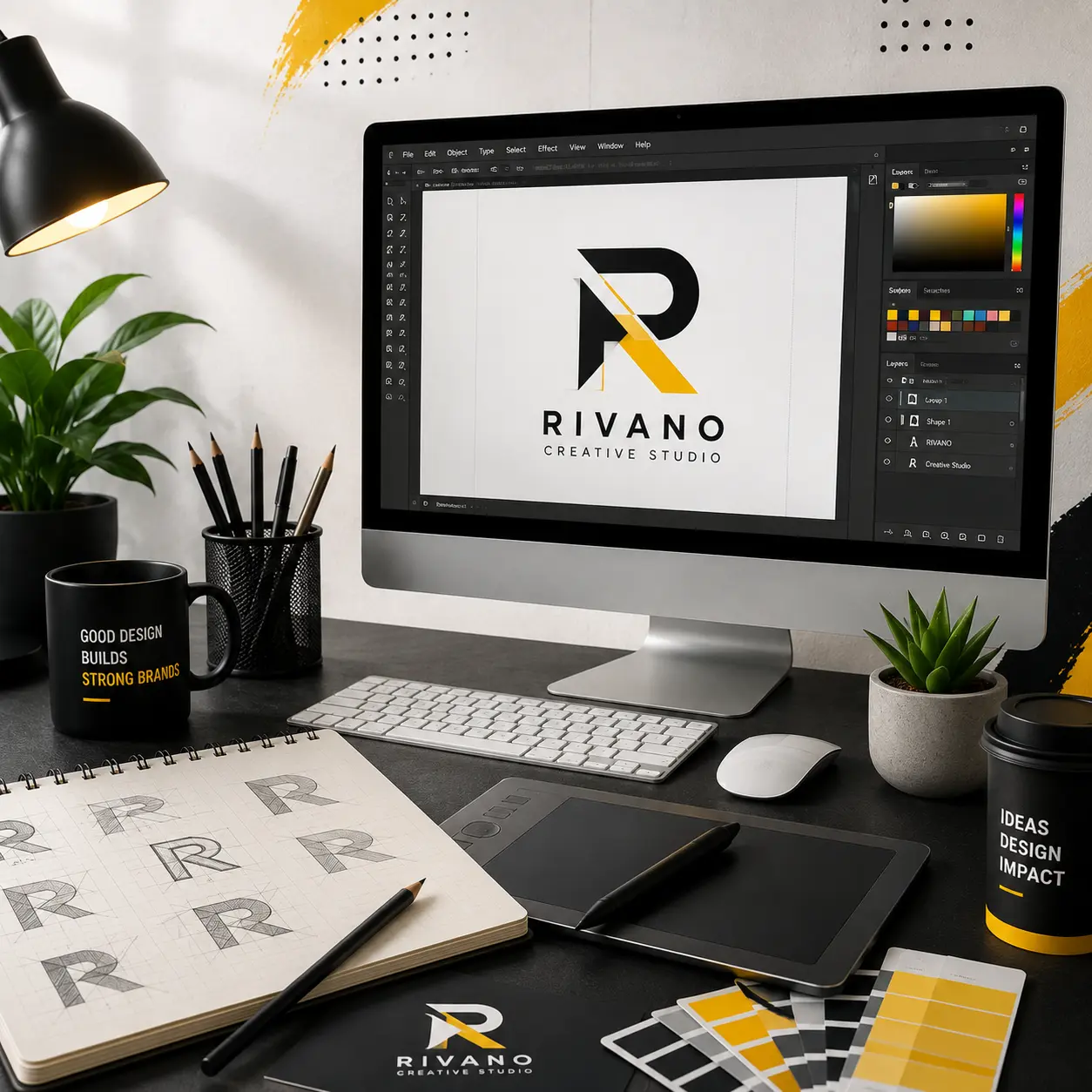 Sidads Logo Design Process
