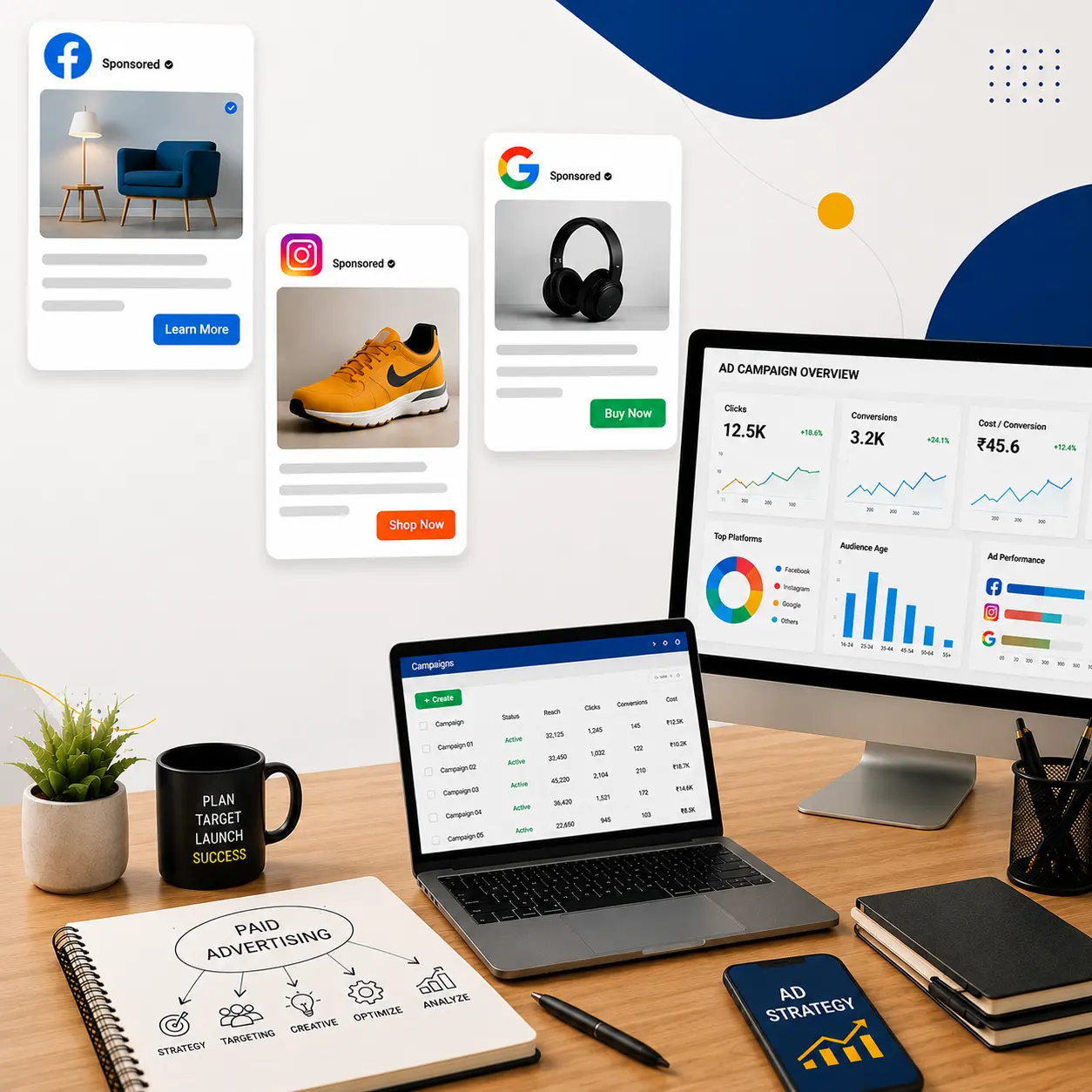 Paid Social Media Advertising