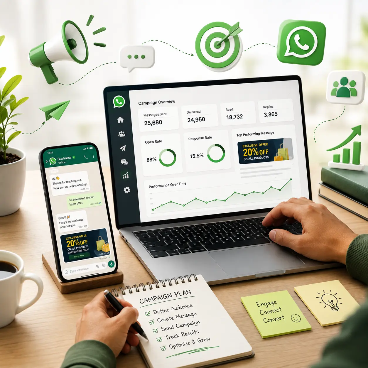 WhatsApp Marketing Strategy by Sidads